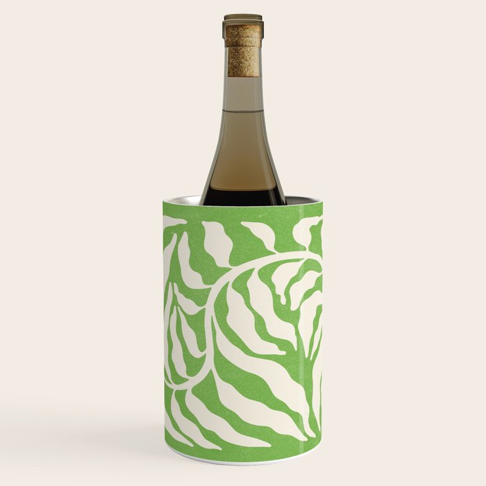 Wild Ferns: Forest Green Edition Wine Chiller Gallery Image 1