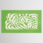 Wild Ferns: Forest Green Edition Tablecloth Gallery Image 2