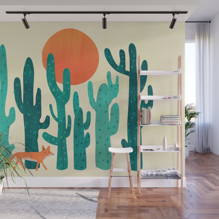 Desert fox Wall Mural Gallery Image 1