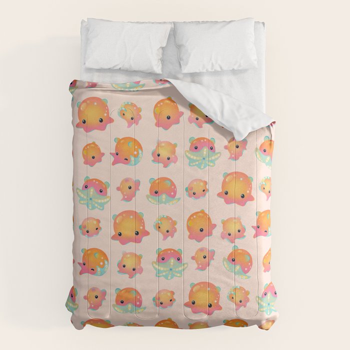 Flapjack octopus Comforter Gallery Image 1