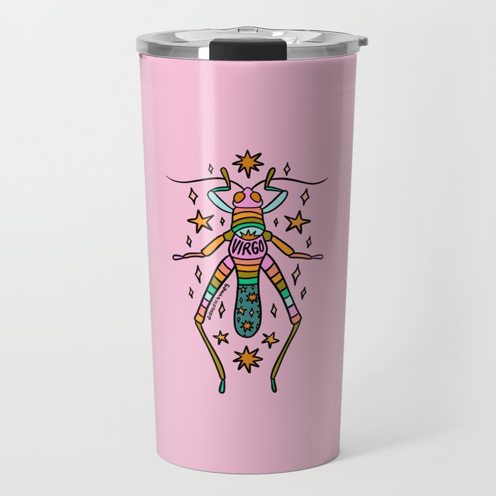 Virgo Grasshopper Travel Mug Gallery Image 1