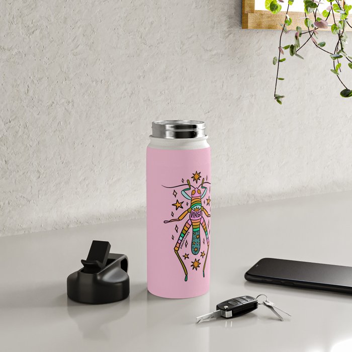 Virgo Grasshopper Water Bottle Gallery Image 4