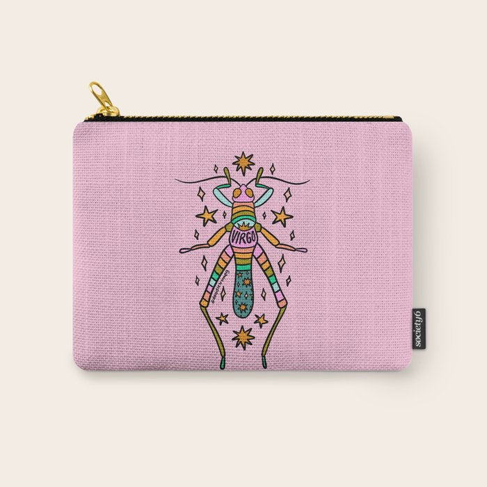 Virgo Grasshopper Carry All Pouch Gallery Image 1