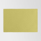 Yellow Monochromatic Asian Star Pattern Rug Gallery Image 2