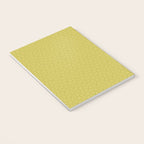 Yellow Monochromatic Asian Star Pattern Notebook Gallery Image 3