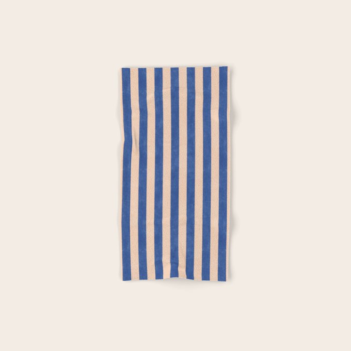 STRIPES 001 O - Sapphire Bath Towel Gallery Image 1