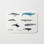 whales Bath Mat Gallery Image 1