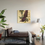 Birds-of-paradise (Epimachus Ellioti) by John Gould, 1875-1888 (benefitting the Nature Conservancy) Wood Wall Art Gallery Image 2