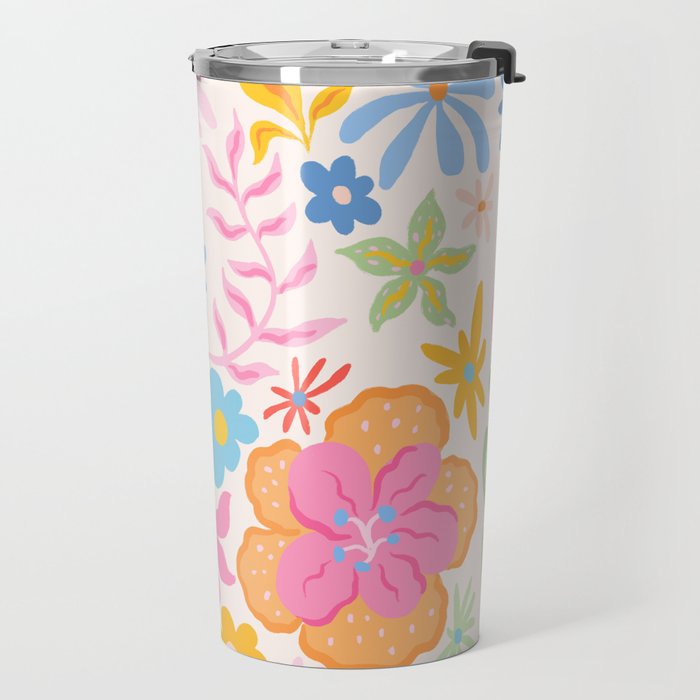 Candy Flowers Travel Mug Gallery Image 2