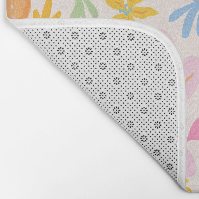 Candy Flowers Bath Mat Gallery Image 2