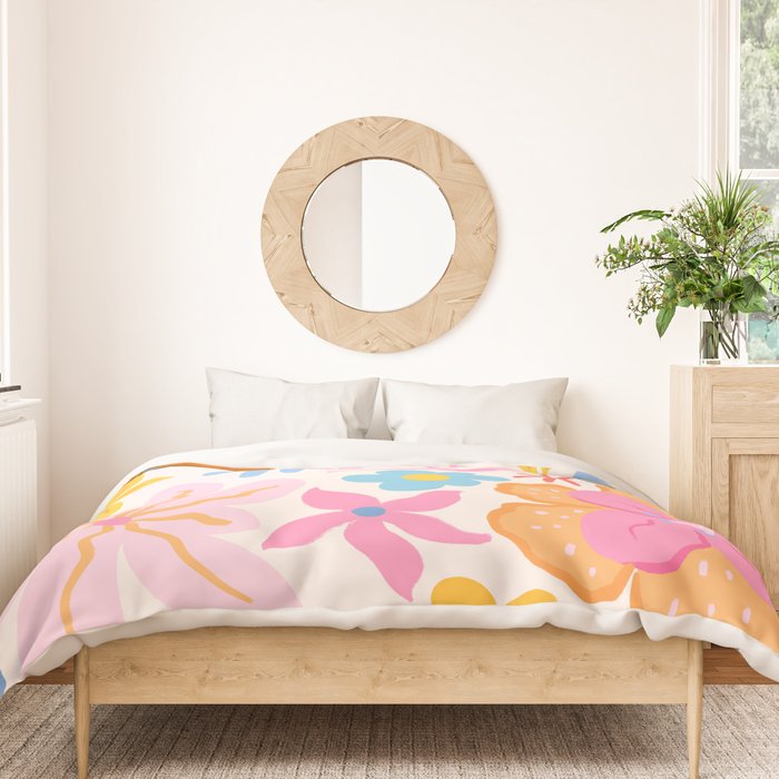 Candy Flowers Duvet Cover Gallery Image 3