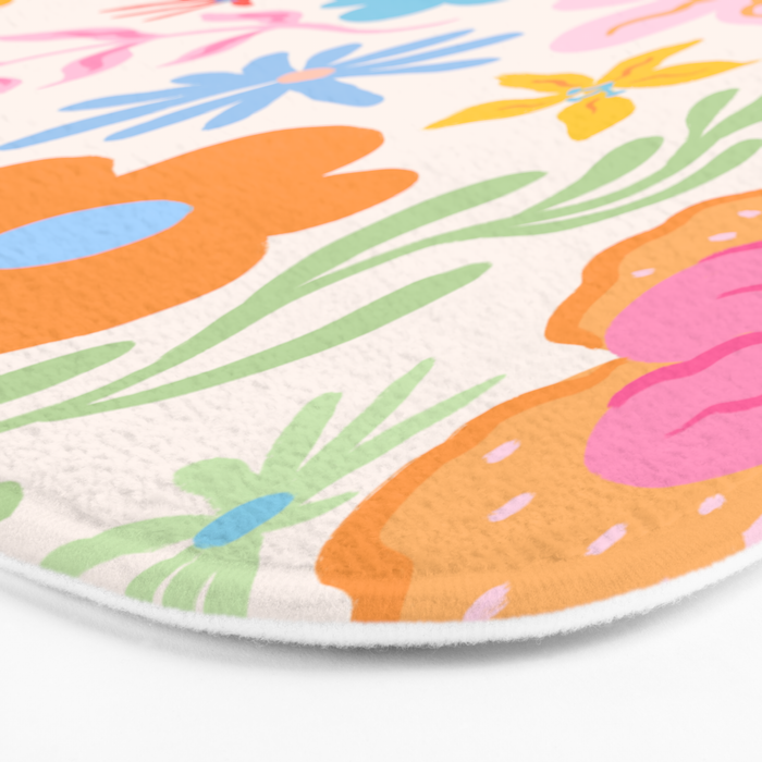 Candy Flowers Bath Mat Gallery Image 3