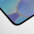 Mermaid Scales Art, Purple, Pink, Teal, Blue, Green Desk Mat Gallery Image 4