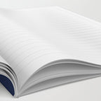 Solid Navy Blue Notebook Gallery Image 2