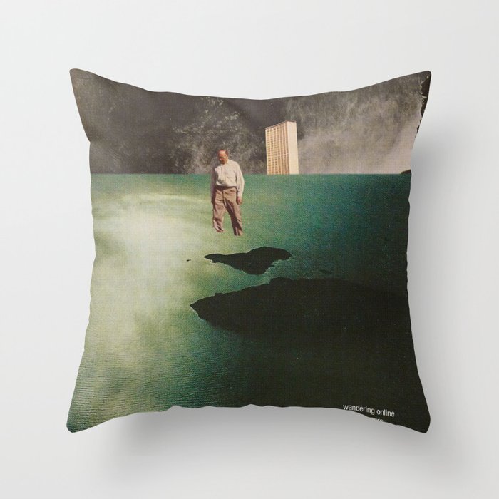 Wandering Online for 160 Years Throw Pillow Gallery Image 6