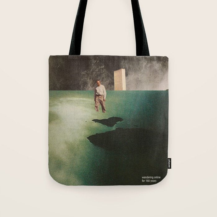 Wandering Online for 160 Years Tote Bag Gallery Image 1