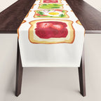 The Toast Club: Brunch Art Table Runner Gallery Image 1