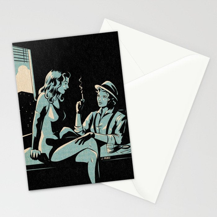 noir 01 Stationery Card Gallery Image 2