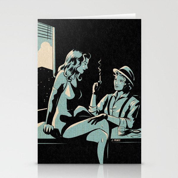 noir 01 Stationery Card Gallery Image 1