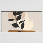 Abstract Art /Minimal Plant 114 Desk Mat Gallery Image 3