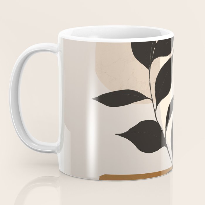 Abstract Art /Minimal Plant 114 Coffee Mug Gallery Image 3
