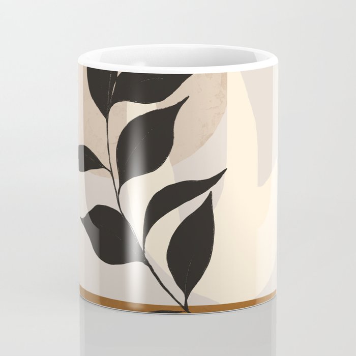 Abstract Art /Minimal Plant 114 Coffee Mug Gallery Image 4