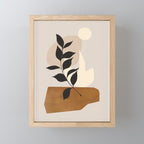 Abstract Art /Minimal Plant 114 Mini Art Print Gallery Image 1