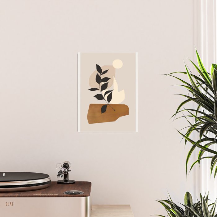Abstract Art /Minimal Plant 114 Poster Gallery Image 2