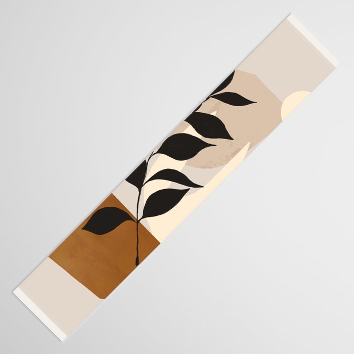 Abstract Art /Minimal Plant 114 Table Runner Gallery Image 3