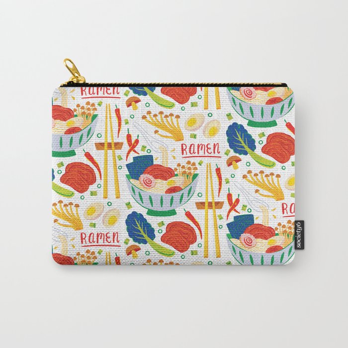 Ramen Noodles Carry All Pouch Gallery Image 1