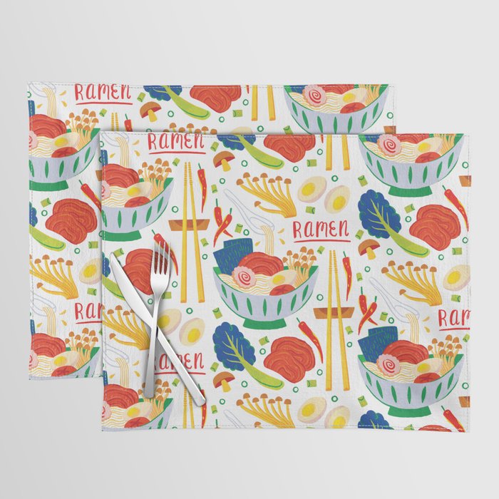 Ramen Noodles Placemat Gallery Image 1
