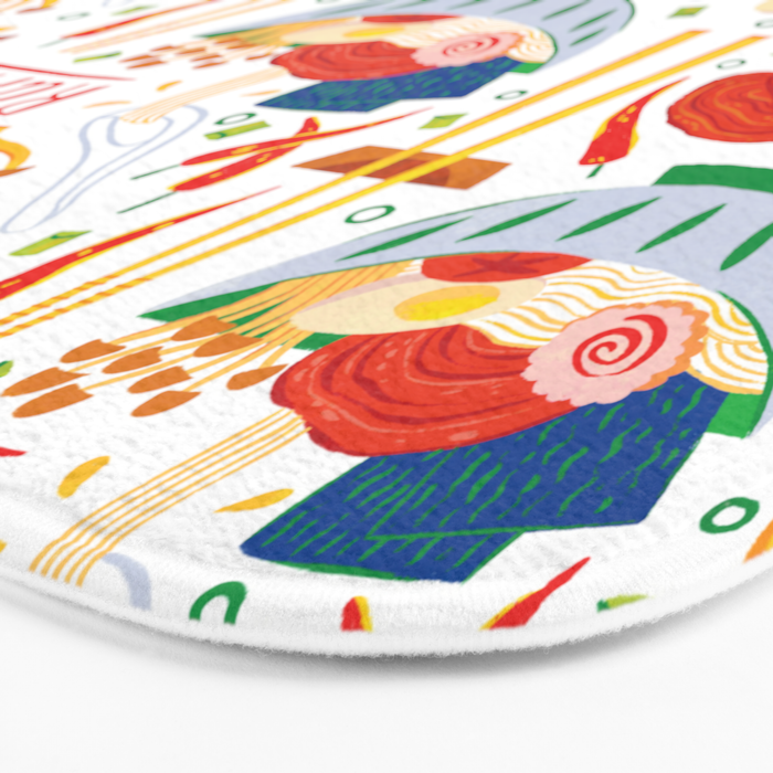 Ramen Noodles Bath Mat Gallery Image 3