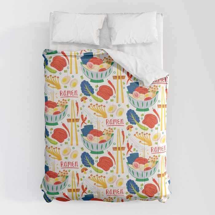 Ramen Noodles Comforter Gallery Image 6