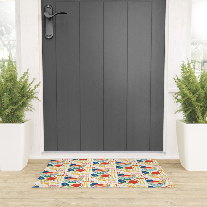 Ramen Noodles Welcome Mat Gallery Image 3