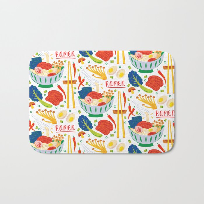 Ramen Noodles Bath Mat Gallery Image 1