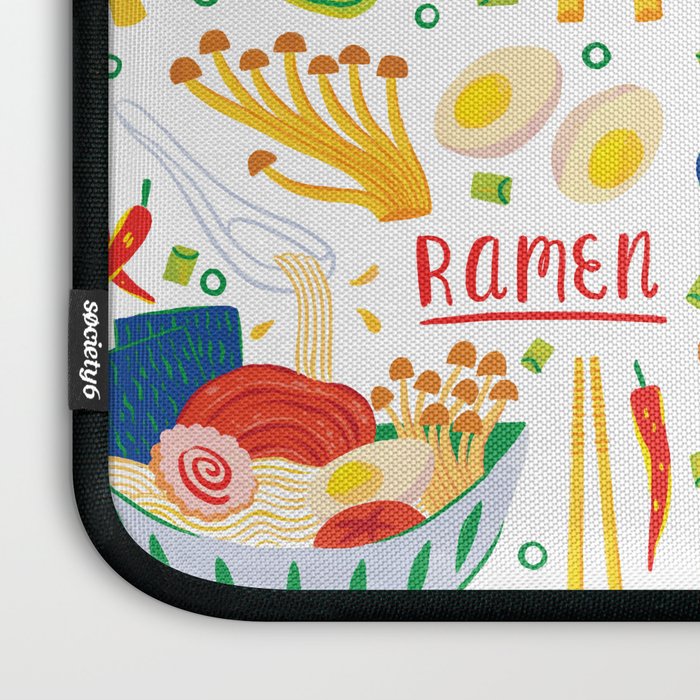 Ramen Noodles Laptop Sleeve Gallery Image 3
