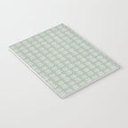 block print floral - sage Notebook Gallery Image 3