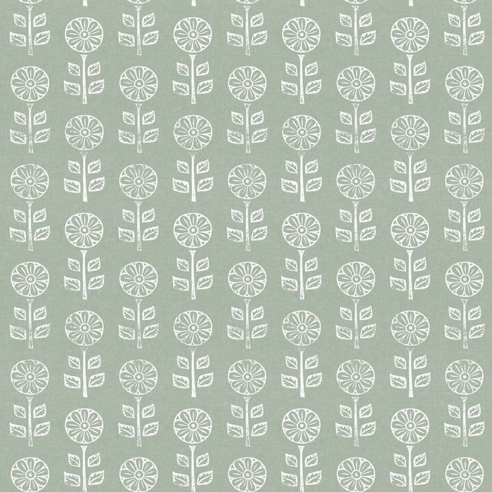 block print floral - sage Coffee Mug Gallery Image 2