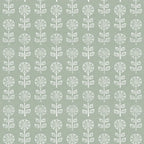 block print floral - sage Coffee Mug Gallery Image 2