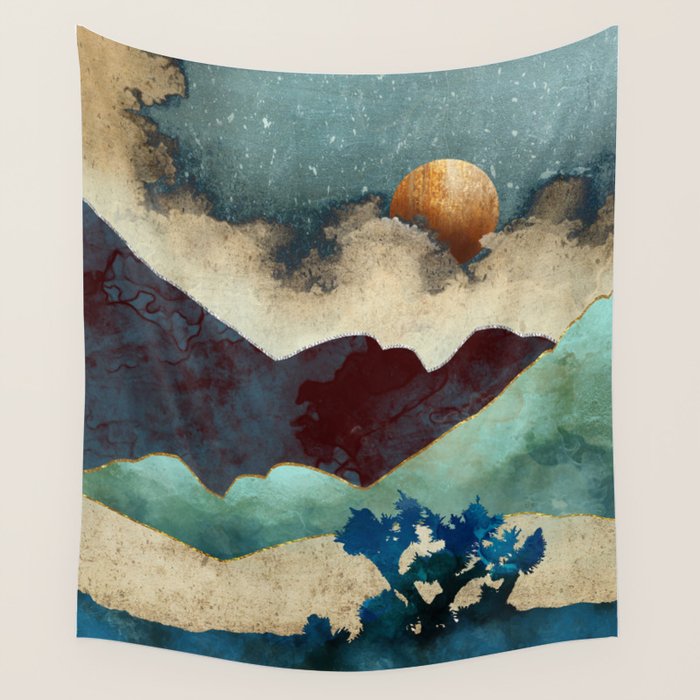 Evening Calm Wall Tapestry Gallery Image 4
