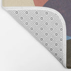 Abstraction_SUNRISE_SUNSET_CIRCLE_RISING_COLORFUL_POP_ART_0425A Bath Mat Gallery Image 2