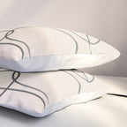 Abstract Line II Pillow Sham Gallery Image 3