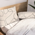 Abstract Line II Pillow Sham Gallery Image 2