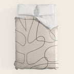 Abstract Line II Duvet Cover Gallery Image 6
