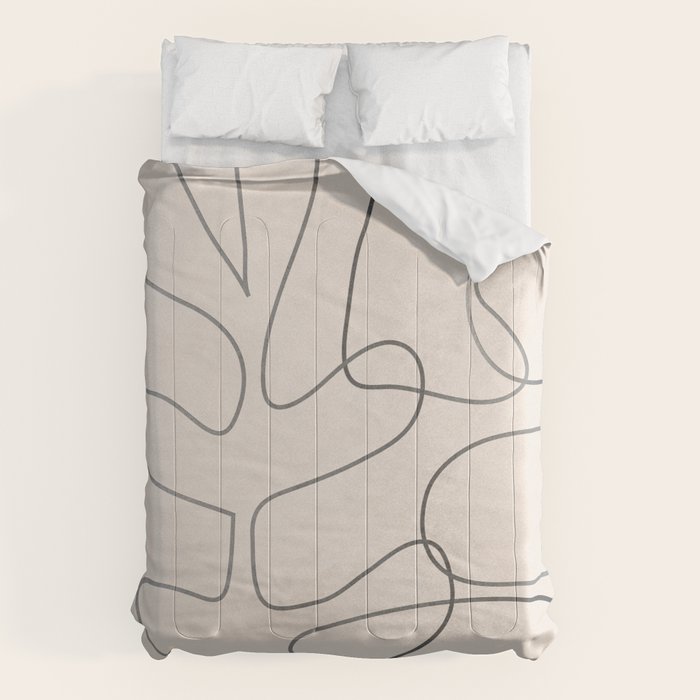 Abstract Line II Comforter Gallery Image 1