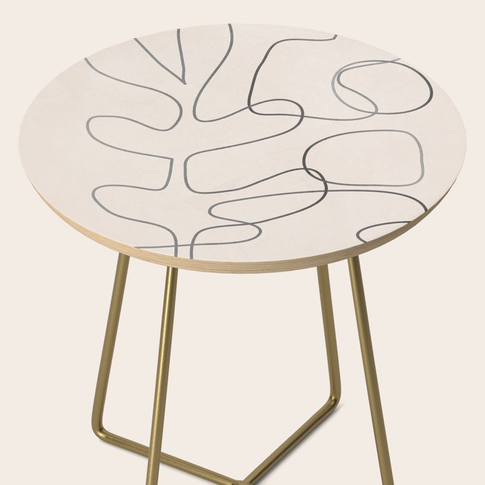 Abstract Line II Side Table Gallery Image 2