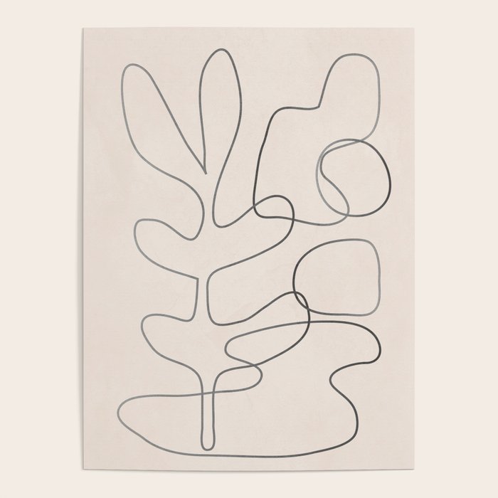 Abstract Line II Poster Gallery Image 4