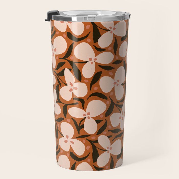 Lazy Florals #2 Travel Mug Gallery Image 3
