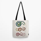 Albertus Seba Three Snakes Illustration  Tote Bag Gallery Image 2