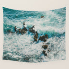 Palos Verdes Surf Wall Tapestry Gallery Image 4